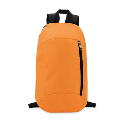 Backpack with a front pocket