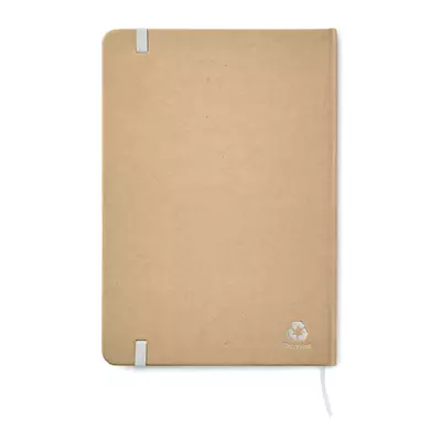 Eco notebook A5 with a cardboard cover