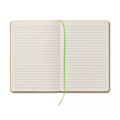 Eco notebook A5 with a cardboard cover