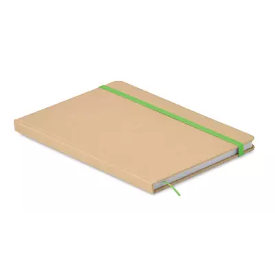 Eco notebook A5 with a cardboard cover