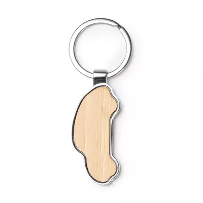Ключодърждател метал и бамбук Кола