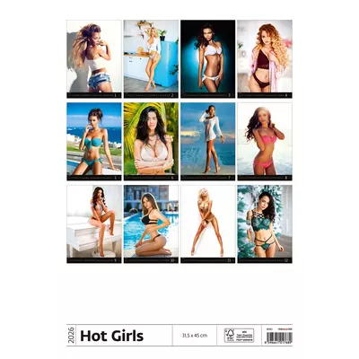 Calendar for 2024 " Hot Girls"