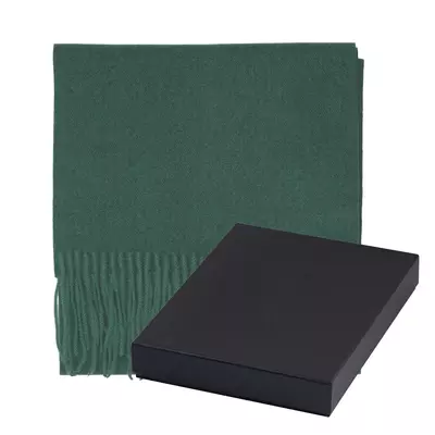 Elegant winter cashmere scarf