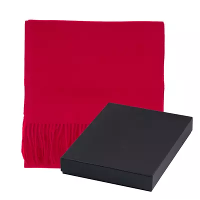 Elegant winter cashmere scarf