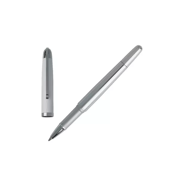 Metal roller pen Duel White