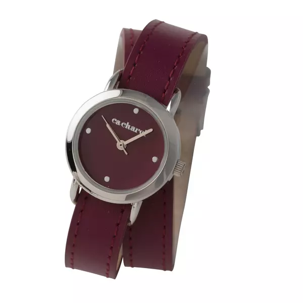 Часовник Blossom Bordeaux