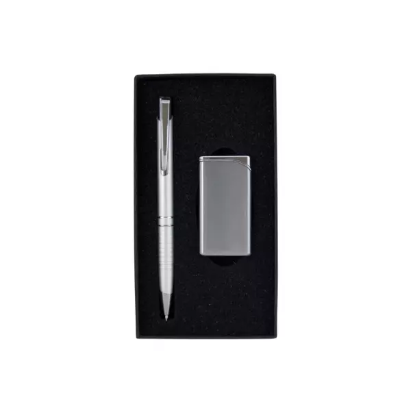 Set ball pen and lighter