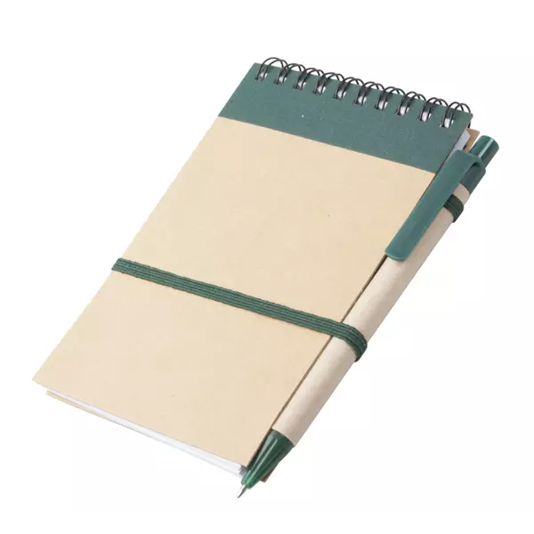 ECO notebook and ball pen
