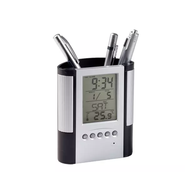 Pen holder with digital display