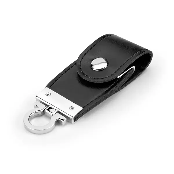 USB flash drive with leather - USB-32GB