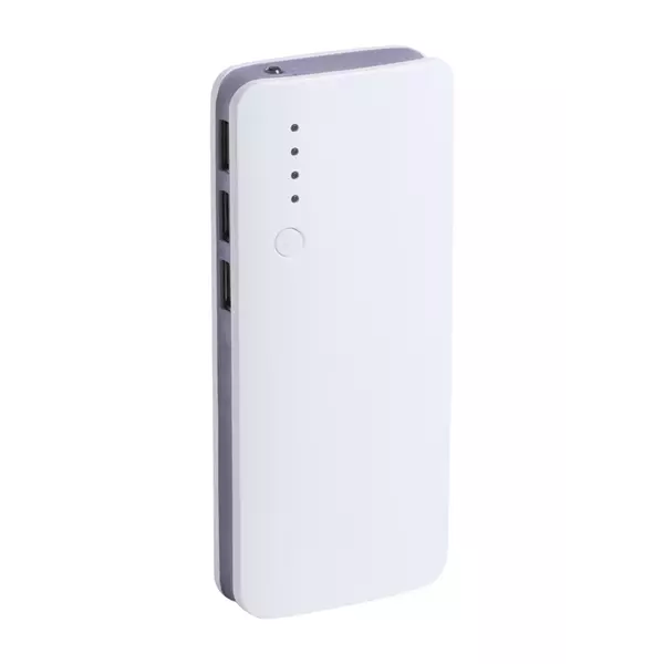 Преносима батерия 10000 mAh, 3 USB изхода с LED фенерче - Kaprin