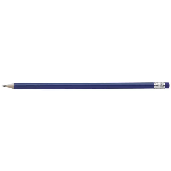 Promotional pencil with colored rubber Melart