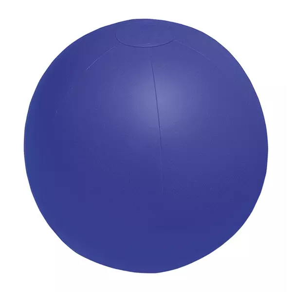 Плажна топка изцяло синя PLAYO (ø28 cm)
