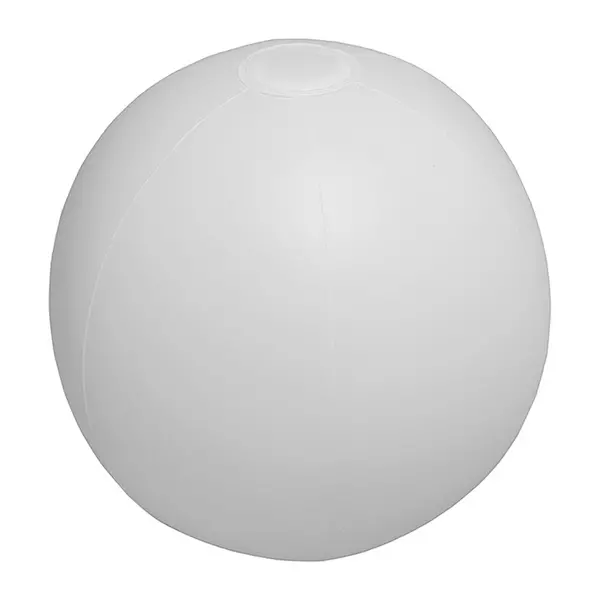 Плажна топка изцяло бяла PLAYO (ø28 cm)