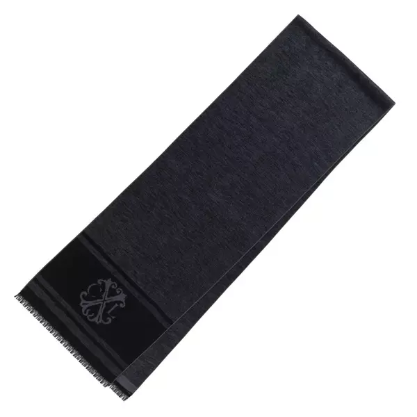 Вълнен шал Id Dark Grey