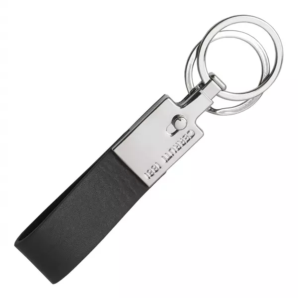 Метален ключодържател Zoom Black