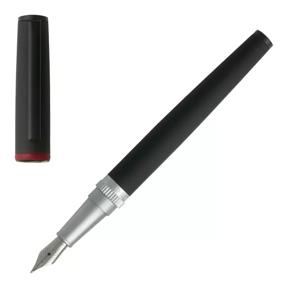 Metal fountain pen Gear Black