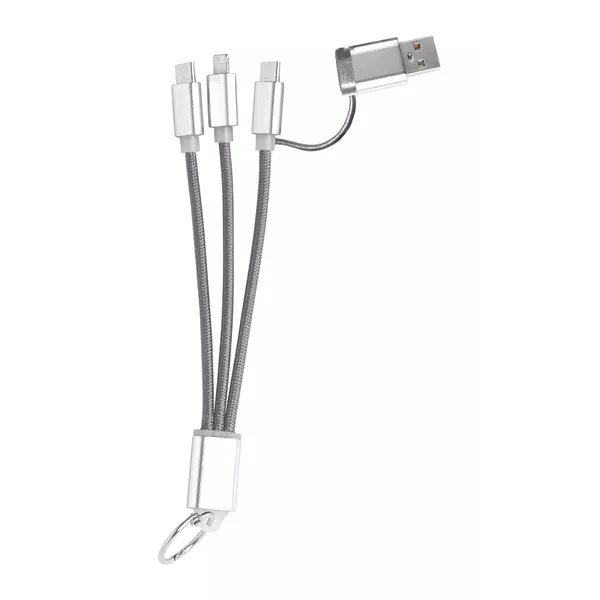 USB кабел за зарядно с ключодържател