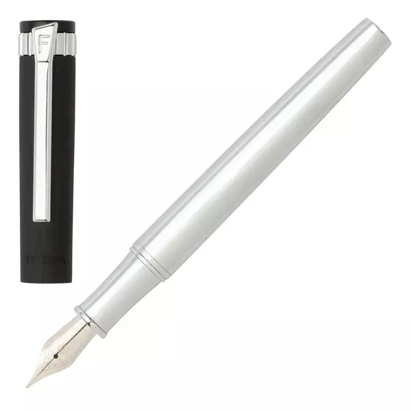 Метална писалка Prestige Chrome Black