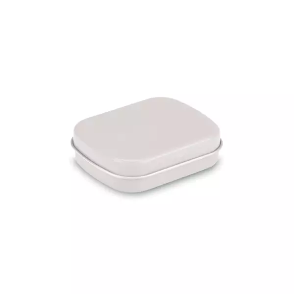 Metal box with mints