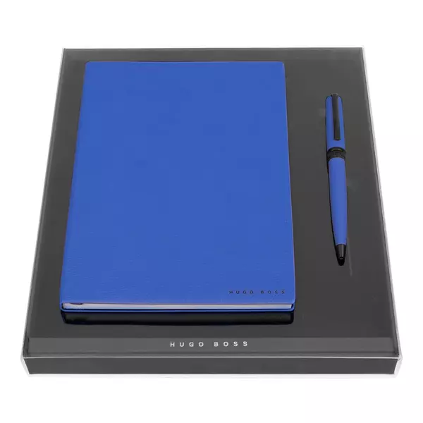 Комплект бележник B5 и химикалка Hugo Boss