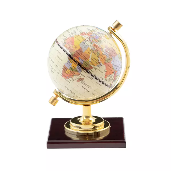 Decorative desk globe