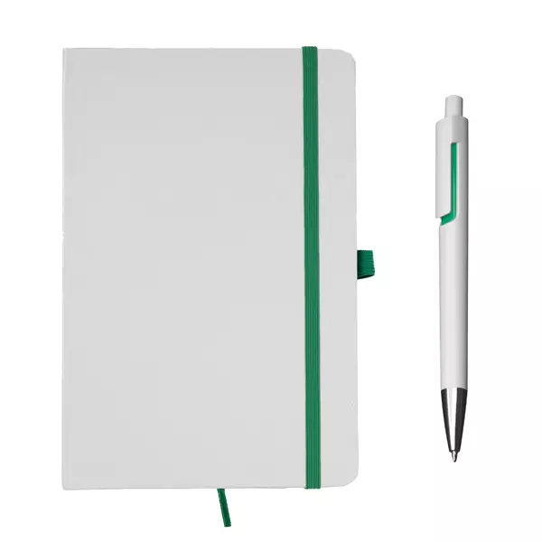 A5 notebook with ball pen