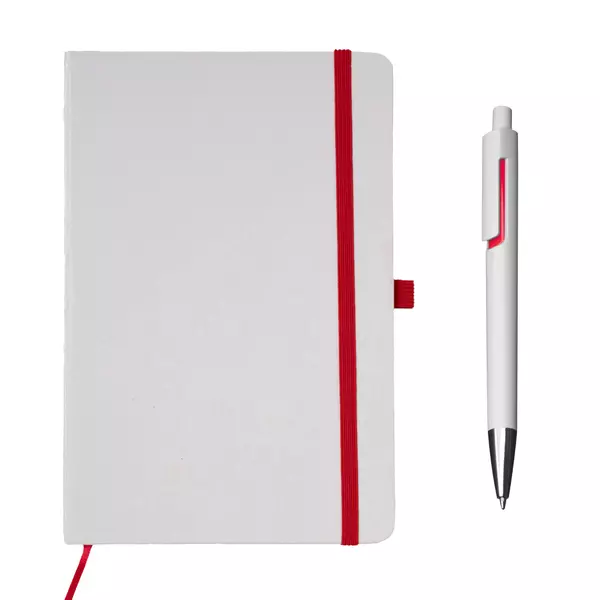 A5 notebook with ball pen
