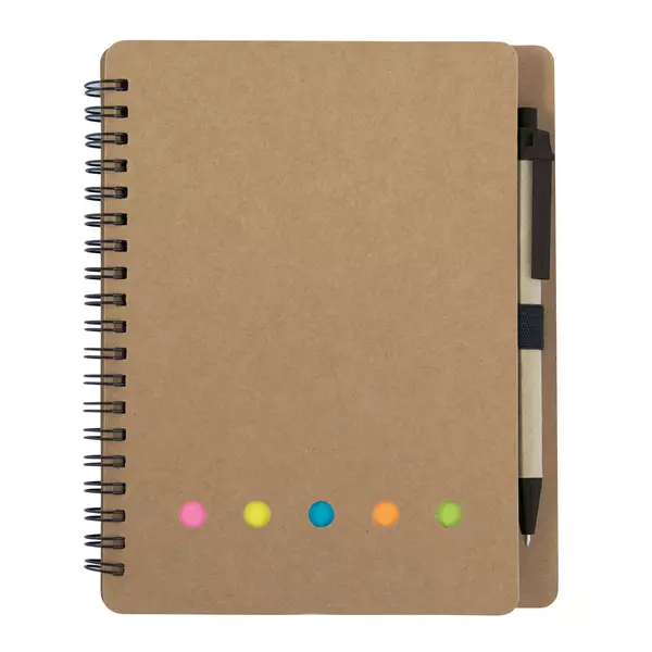ECO notebook and ball pen