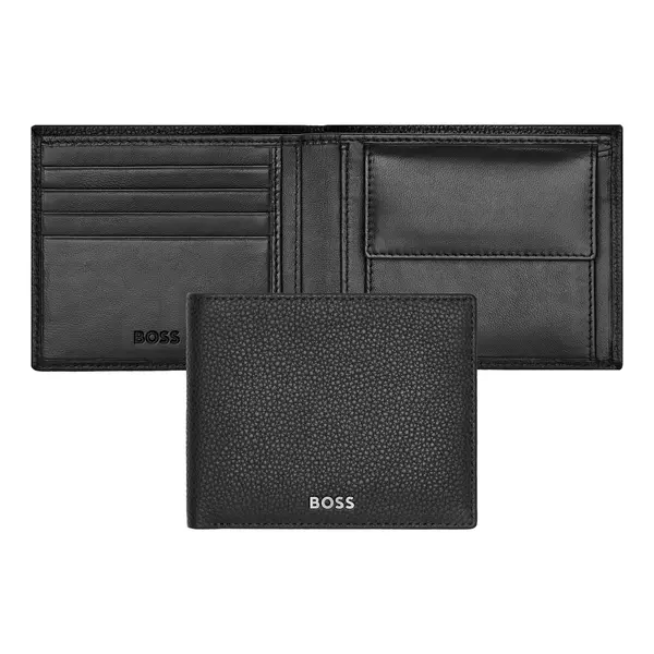 Портфейл Classic Grained Black