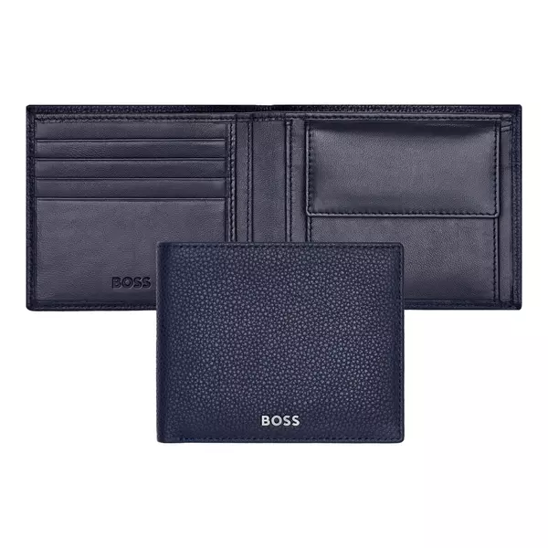 Портфейл Classic Grained Navy
