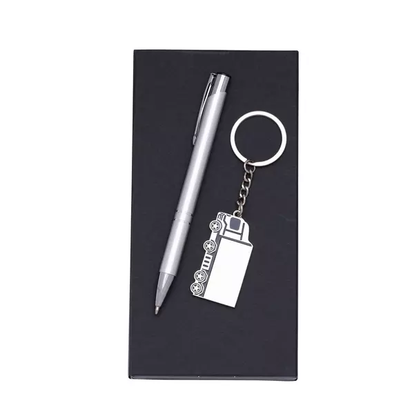 Set ball pen and keychain