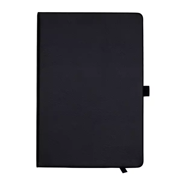 Notebook with hard covers made of thermo eco leather