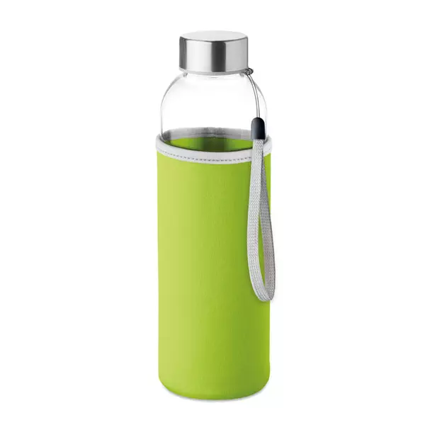 Sports bottle with neoprene pouch