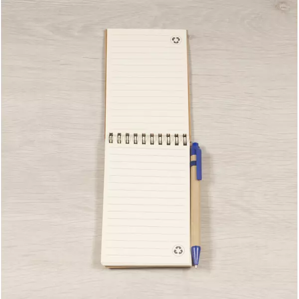 ECO notebook and ball pen