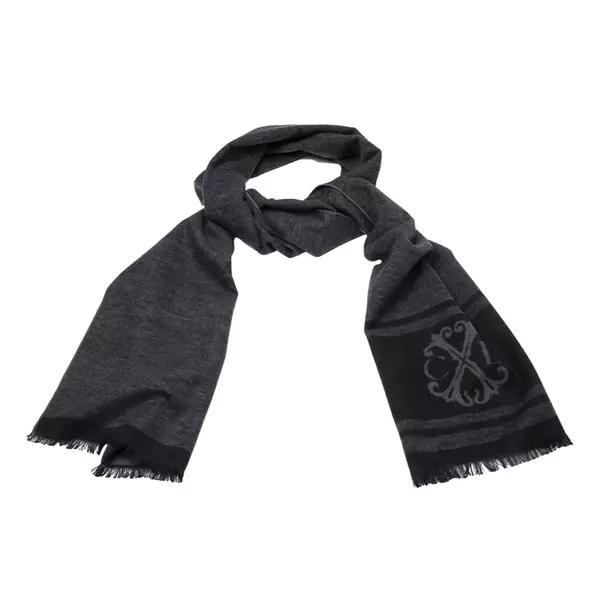 Вълнен шал Id Dark Grey