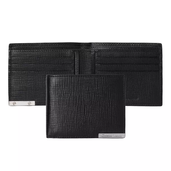 Кожен портфейл More Black