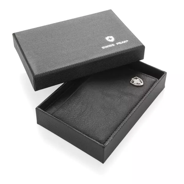 Swiss Peak RFID anti-skimming card holder