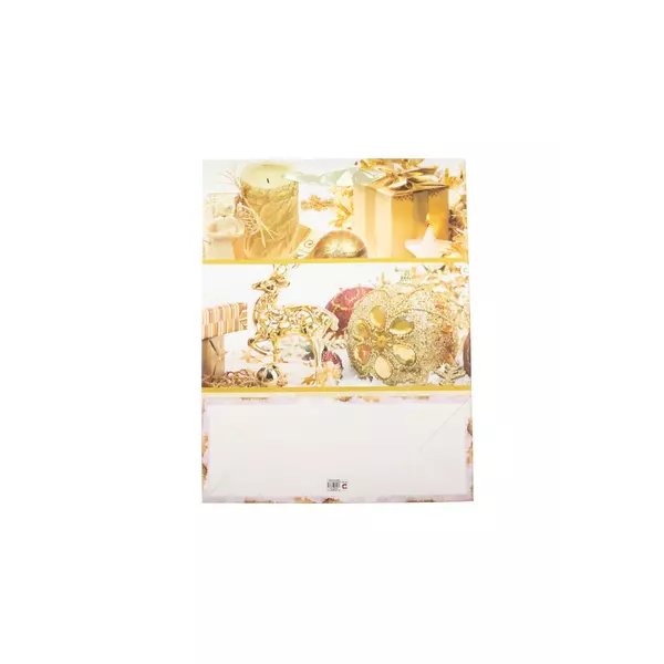 Christmas gift bag "Golden Christmas Toys"