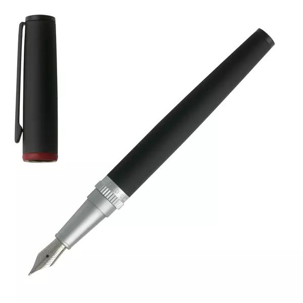Metal fountain pen Gear Black