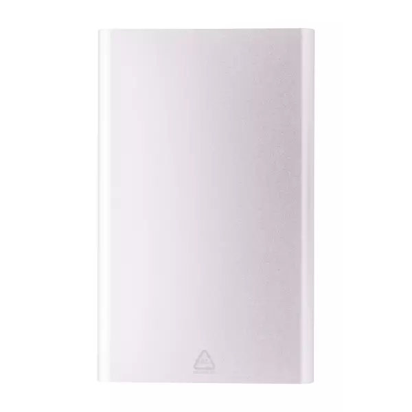 Portable battery 4000 mAh recycled aluminum