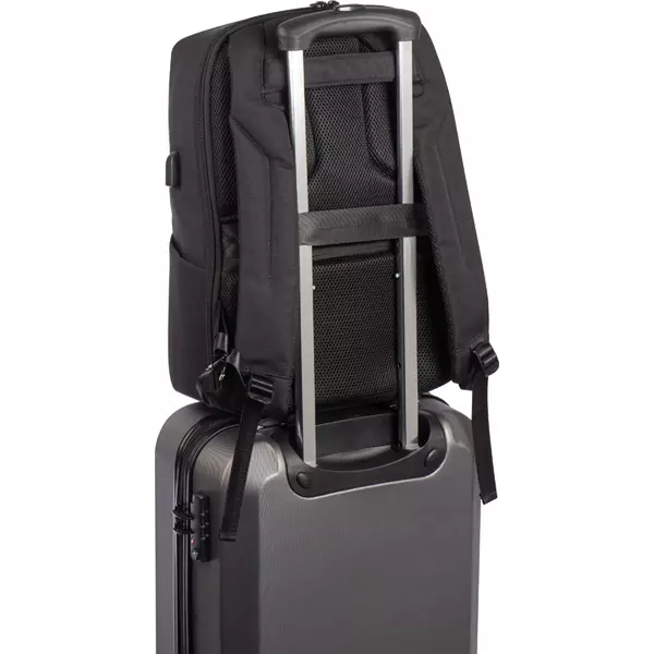 Notebook backpack with USB port