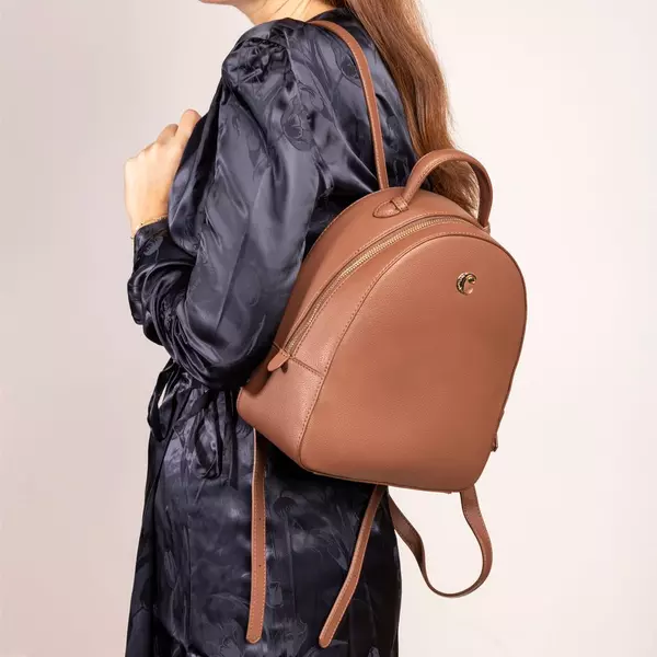 Дамска раница Alma Camel