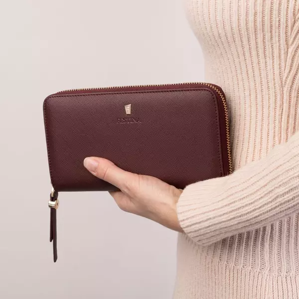 Lady wallet Mademoiselle Burgundy