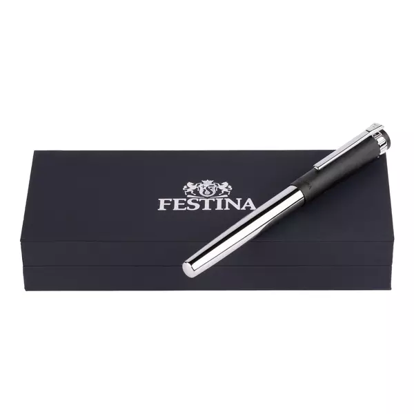 Метална писалка Prestige Chrome Black