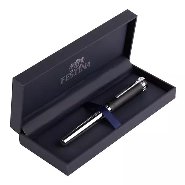Метална писалка Prestige Chrome Black