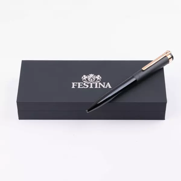 Метална химикалка Prestige Rose Gold Navy