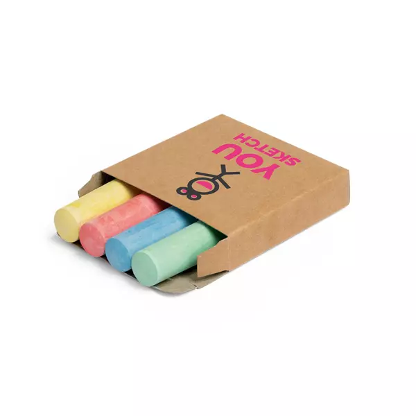 Chalks in box 4