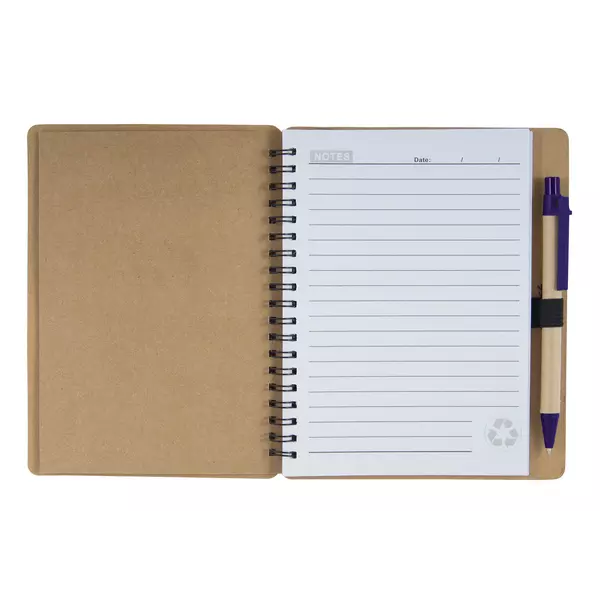 ECO notebook and ball pen