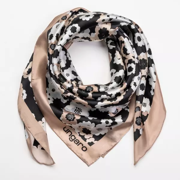 Копринен шал Chiara Beige